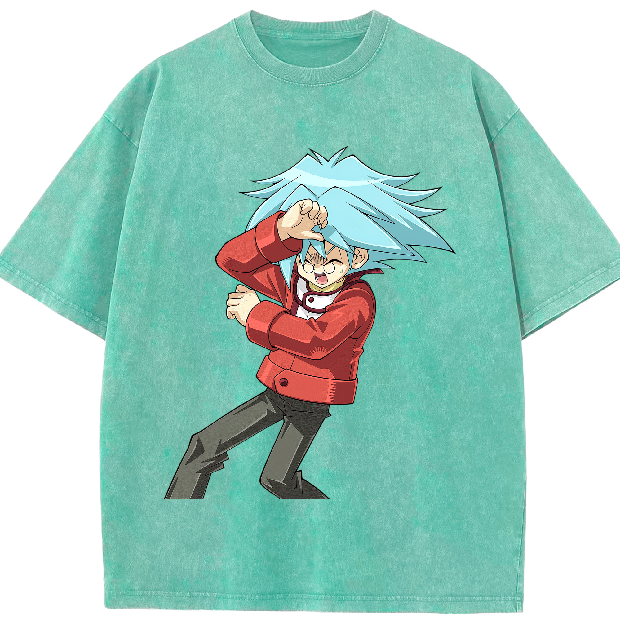 （画像用） 遊☆戯☆王 Yu-Gi-Oh! 綿100% ヴィンテージ風 半袖Tシャツ（フロントプリント）